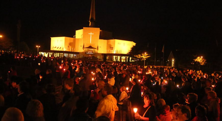 Launch of Year of Mercy at All Night Vigil in Knock