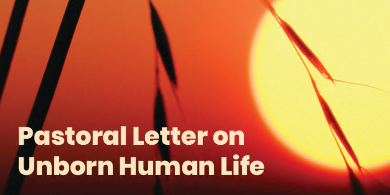Archbishop Neary’s Pastoral Letter on Human Unborn Life
