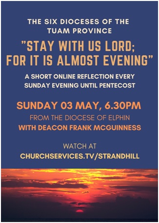 Stay with us Lord, Pentecost reflections. 3rd May